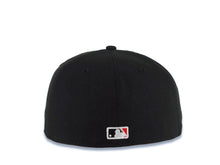 Load image into Gallery viewer, San Diego Padres New Era MLB 59FIFTY 5950 Fitted Cap Hat Black Crown/Visor White/Red Logo Aztec Side Patch
