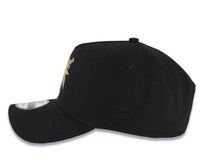 Load image into Gallery viewer, Las Vegas Golden Knights New Era 59FIFTY 5950 Fitted A-Frame Cap Hat Black Crown/Visor Red/Metallic Gold/White Logo 2017-2018 Inaugural Season Patch