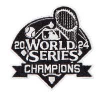 Load image into Gallery viewer, Los Angeles Dodgers New Era MLB 9FIFTY 950 Snapback Cap Hat Black Crown/Visor White Logo 2024 World Series Champions Side Patch Gray UV