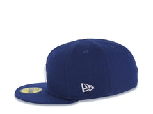 Load image into Gallery viewer, Los Angeles Dodgers New Era MLB 59FIFTY 5950 Fitted Cap Hat Royal Blue Crown/Visor White Logo 2024 World Series Champions Side Patch