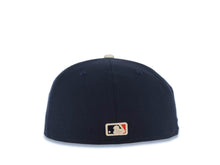 Load image into Gallery viewer, Los Angeles Dodgers New Era MLB 59FIFTY 5950 Fitted Cap Hat Navy Blue Crown/Visor Cream Logo 2024 World Series Champions Side Patch