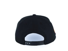 Load image into Gallery viewer, San Diego Padres New Era MLB 9FORTY 940 Adjustable A-Frame Cap Hat Black Crown/Visor Brown/Yellow/Orange Logo 40th Anniversary Side Patch Green UV