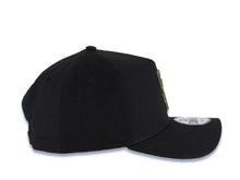 Load image into Gallery viewer, San Diego Padres New Era MLB 9FORTY 940 Adjustable A-Frame Cap Hat Black Crown/Visor Dark Green Logo