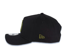 Load image into Gallery viewer, San Diego Padres New Era MLB 9FORTY 940 Adjustable A-Frame Cap Hat Black Crown/Visor Dark Green Logo