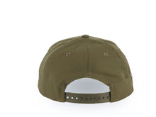Load image into Gallery viewer, Los Angeles Dodgers New Era MLB 9FORTY 940 Adjustable A-Frame Cap Hat Olive Green Crown/Visor White Logo 40th Anniversary Side Patch Gray UV