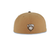 Load image into Gallery viewer, Tijuana Toros New Era LMB 59FIFTY 5950 Fitted Cap Hat Wheat Crown/Visor Brown Logo 10th Anniversary Brown UV