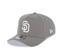 Load image into Gallery viewer, San Diego Padres New Era MLB 9FORTY 940 Adjustable A-Frame Cap Hat Gray Crown/Visor White Logo 1992 All-Star Game Side Patch