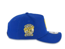 Load image into Gallery viewer, San Diego Padres New Era MLB 9FORTY 940 Adjustable A-Frame Cap Hat Royal Blue Crown/Visor Yellow Logo 25th Anniversary Side Patch Yellow UV