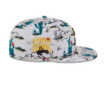 Load image into Gallery viewer, San Diego Padres New Era MLB 9FIFTY 950 Snapback Cap Hat Cream Crown/Visor Brown/Yellow Logo (2025 Spring Training)