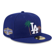 Load image into Gallery viewer, Los Angeles Dodgers New Era MLB 59FIFTY 5950 Fitted Cap Hat Royal Blue Crown/Visor White Logo 2022 All-Star Game (State Stitch)