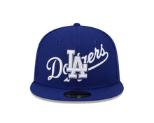 Load image into Gallery viewer, Los Angeles Dodgers New Era MLB 59FIFTY 5950 Fitted Cap Hat Royal Blue Crown/Visor White Overlap Logo