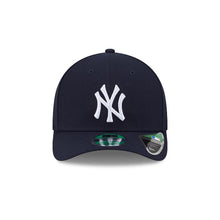Load image into Gallery viewer, New York Yankees New Era MLB 9FORTY 940 M-Crown Adjustable Cap Hat Navy Blue Crown/Visor White Logo (Official Player Replica)
