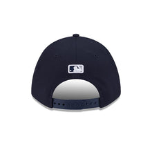 Load image into Gallery viewer, New York Yankees New Era MLB 9FORTY 940 M-Crown Adjustable Cap Hat Navy Blue Crown/Visor White Logo (Official Player Replica)