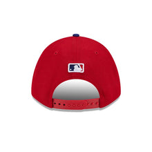Load image into Gallery viewer, Philadelphia Phillies New Era MLB 9FORTY 940 Adjustable M-Crown Cap Hat Red Crown/Visor White Logo (Official Player Replica)