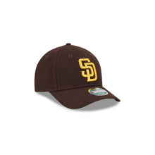 Load image into Gallery viewer, (Youth) San Diego Padres New Era MLB 9FORTY 940 Adjustable Kid M-Crown Cap Hat Brown Crown/Visor Yellow Logo (Player Replica)
