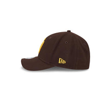 Load image into Gallery viewer, (Youth) San Diego Padres New Era MLB 9FORTY 940 Adjustable Kid M-Crown Cap Hat Brown Crown/Visor Yellow Logo (Player Replica)