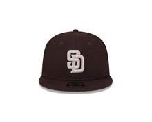 Load image into Gallery viewer, (Youth) San Diego Padres New Era MLB 9FIFTY 950 Kid Snapback Cap Hat Brown Crown/Visor Gray/White Logo