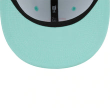 Load image into Gallery viewer, (Youth) San Diego Padres New Era MLB 9FIFTY 950 Kid Snapback Cap Hat Light Teal Crown/Visor Magenta Logo (City Connect)