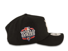 Load image into Gallery viewer, Detroit Tigers New Era 9FORTY 940 Adjustable A-Frame Cap Hat Black Crown/Visor White Logo 2012 World Series Side Patch Gray UV