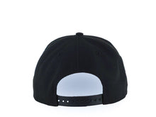 Load image into Gallery viewer, New York Yankees New Era MLB 9FORTY 940 Adjustable A-Frame Cap Hat Black Crown/Visor Black/Red Logo 2024 World Series Side Patch Red UV