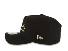 Load image into Gallery viewer, Los Angeles Dodgers New Era MLB 9FORTY 940 Adjustable A-Frame Cap Hat Black Crown/Visor White Korean Script Logo Korea Flag Side Patch