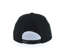 Load image into Gallery viewer, New York Yankees New Era MLB 9FORTY 940 Adjustable A-Frame Cap Hat Black Crown/Visor White Logo With Rose 27 World Championship Side Patch Red UV