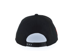 Load image into Gallery viewer, San Diego Padres New Era MLB 9FORTY 940 Adjustable A-Frame Cap Hat Black Crown/Visor White/Red Logo With Dotted Flower Red UV