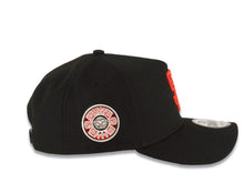 Load image into Gallery viewer, San Diego Padres New Era MLB 9FORTY 940 Adjustable A-Frame Cap Hat Black Crown/Visor Red Logo Calender Side Patch Gray UV