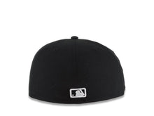 Load image into Gallery viewer, Los Angeles Dodgers New Era MLB 59FIFTY 5950 Fitted Cap Hat Black Crown/Visor White Logo Swinging Shohei Ohtani Side Patch (Gray UV)
