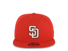 Load image into Gallery viewer, San Diego Padres New Era MLB 59FIFTY 5950 Fitted Cap Hat Red Crown/Visor White Red Logo Gray UV