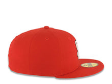 Load image into Gallery viewer, San Diego Padres New Era MLB 59FIFTY 5950 Fitted Cap Hat Red Crown/Visor White Red Logo Gray UV