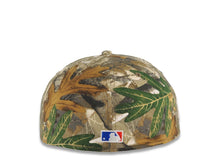 Load image into Gallery viewer, San Diego Padres New Era MLB 59FIFTY 5950 Fitted Cap Hat Real Tree Camo Crown/Visor White Logo 1998 World Series Side Patch (Gray UV)