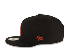 Load image into Gallery viewer, San Diego Padres New Era MLB 9FIFTY 950 Snapback Cap Hat Black Crown/Visor Red Logo Black UV