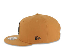 Load image into Gallery viewer, San Diego Padres New Era MLB 9FIFTY 950 Snapback Cap Hat Light Brown Crown/Visor Black Logo Black UV