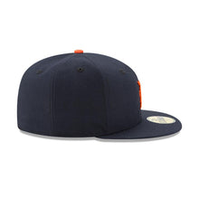 Load image into Gallery viewer, (Youth) Detroit Tigers New Era MLB 59FIFTY 5950 Kid Fitted Cap Hat Navy Blue Crown/Visor Orange Logo