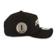 Load image into Gallery viewer, San Diego Padres New Era MLB 9FORTY 940 Adjustable A-Frame Cap Hat Black Crown/Visor White Japan Script/Text Logo 1 Mitsui Side Patch Gray UV