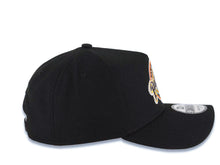 Load image into Gallery viewer, San Diego Padres New Era MLB 9FORTY 940 Adjustable A-Frame Cap Hat Black Crown/Visor Brown/Yellow Baseball Club Logo Gray UV