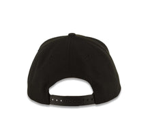 Load image into Gallery viewer, San Diego Padres New Era 9FORTY 940 Adjustable A-Frame Cap Hat Black Crown/Visor Black/Teal Logo