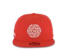 Load image into Gallery viewer, San Diego FC New Era MLS 59FIFTY 5950 Fitted Cap Hat Red Crown/Visor White Emblem Logo Gray UV