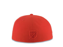 Load image into Gallery viewer, San Diego FC New Era MLS 59FIFTY 5950 Fitted Cap Hat Red Crown/Visor White Emblem Logo Gray UV