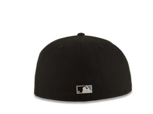 Load image into Gallery viewer, San Diego Padres New Era MLB 59FIFTY 5950 Fitted Cap Hat Black Crown/Visor Sky Blue/White Logo Sky Blue UV