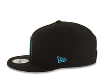 Load image into Gallery viewer, San Diego Padres New Era MLB 9FIFTY 950 Snapback Cap Hat Black Crown/Visor Black/Blue Logo