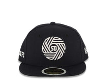 Load image into Gallery viewer, (Youth) San Diego FC New Era MLS 59FIFTY 5950 Kid Fitted Cap Hat Dark Navy Blue Crown/Visor White Club Logo Gray UV