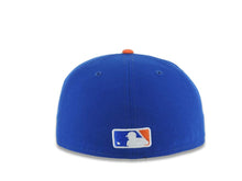 Load image into Gallery viewer, San Diego Padres New Era MLB 59FIFTY 5950 Fitted Cap Hat Royal Blue Crown/Visor Orange Logo XL Back Logo Gray UV