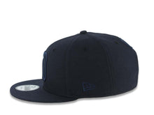 Load image into Gallery viewer, San Diego FC New Era MLS 9FIFTY 950 Snapback Cap Hat Navy Blue Crown/Visor Navy Blue Logo Gray UV