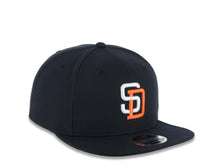 Load image into Gallery viewer, San Diego Padres New Era MLB 9FIFTY 950 Original Fit Snapback Cap Hat Navy Blue Crown/Visor White/Orange Logo Green UV