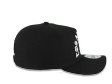 Load image into Gallery viewer, Los Angeles Dodgers New Era MLB 9FORTY 940 Adjustable A-Frame Cap Hat Black Crown/Visor White Script/Text Logo Gray UV