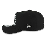 Load image into Gallery viewer, Los Angeles Dodgers New Era MLB 9FORTY 940 Adjustable A-Frame Cap Hat Black Crown/Visor White Script/Text Logo Gray UV