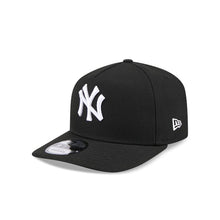 Load image into Gallery viewer, New York Yankees New Era MLB 9FIFTY 950 Snapback A-Frame Cap Hat Black Crown/Visor White Logo Gray UV