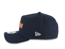 Load image into Gallery viewer, San Diego Padres New Era MLB 9FORTY 940 Adjustable A-Frame Hat Navy Blue Crown/Visor Orange/White Script/Text Logo SD Side Patch Green UV